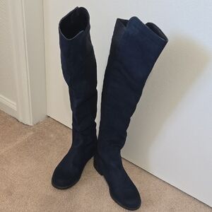 Guess Dark Blue Over-the-Knee Boots